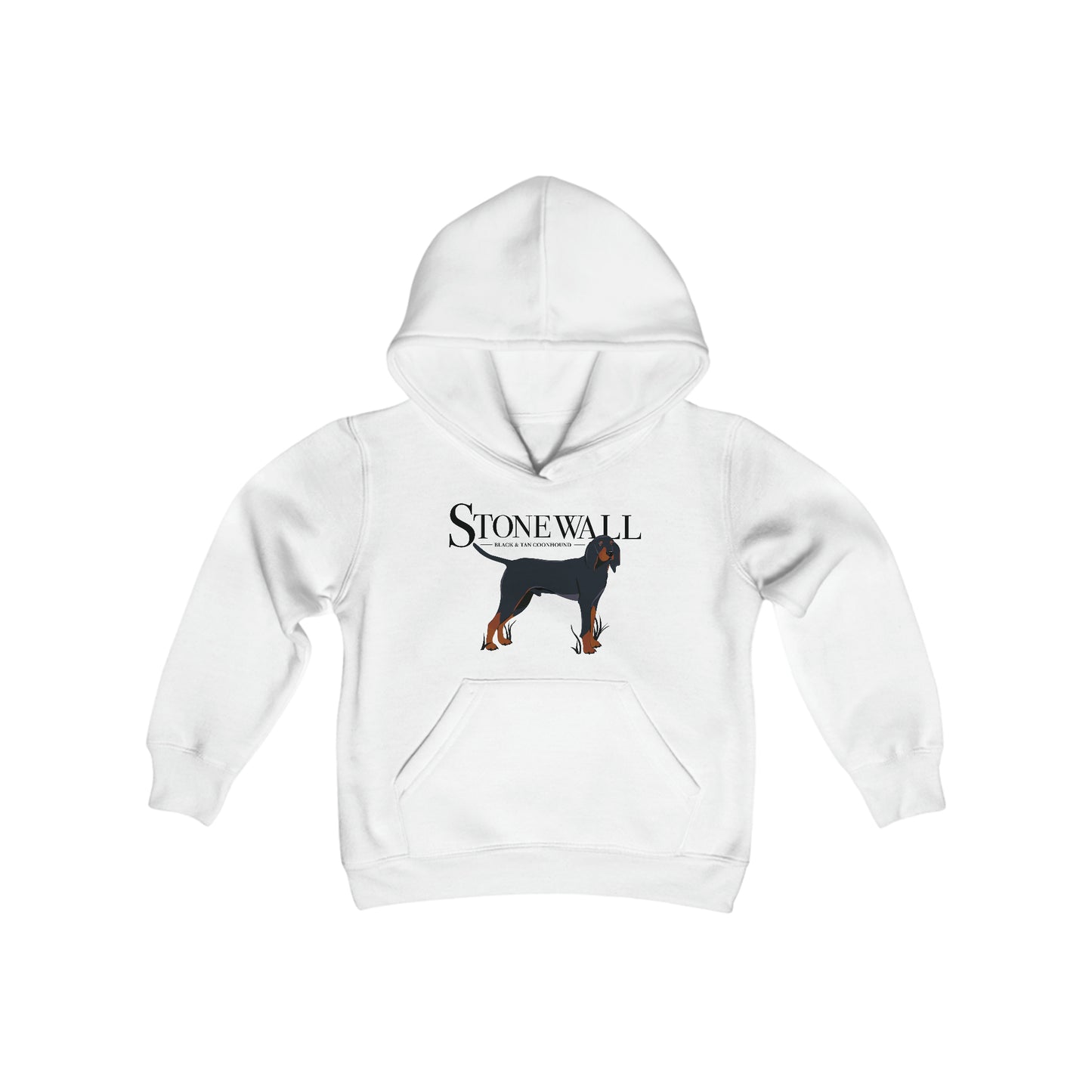 Youth Black and Tan hoodie
