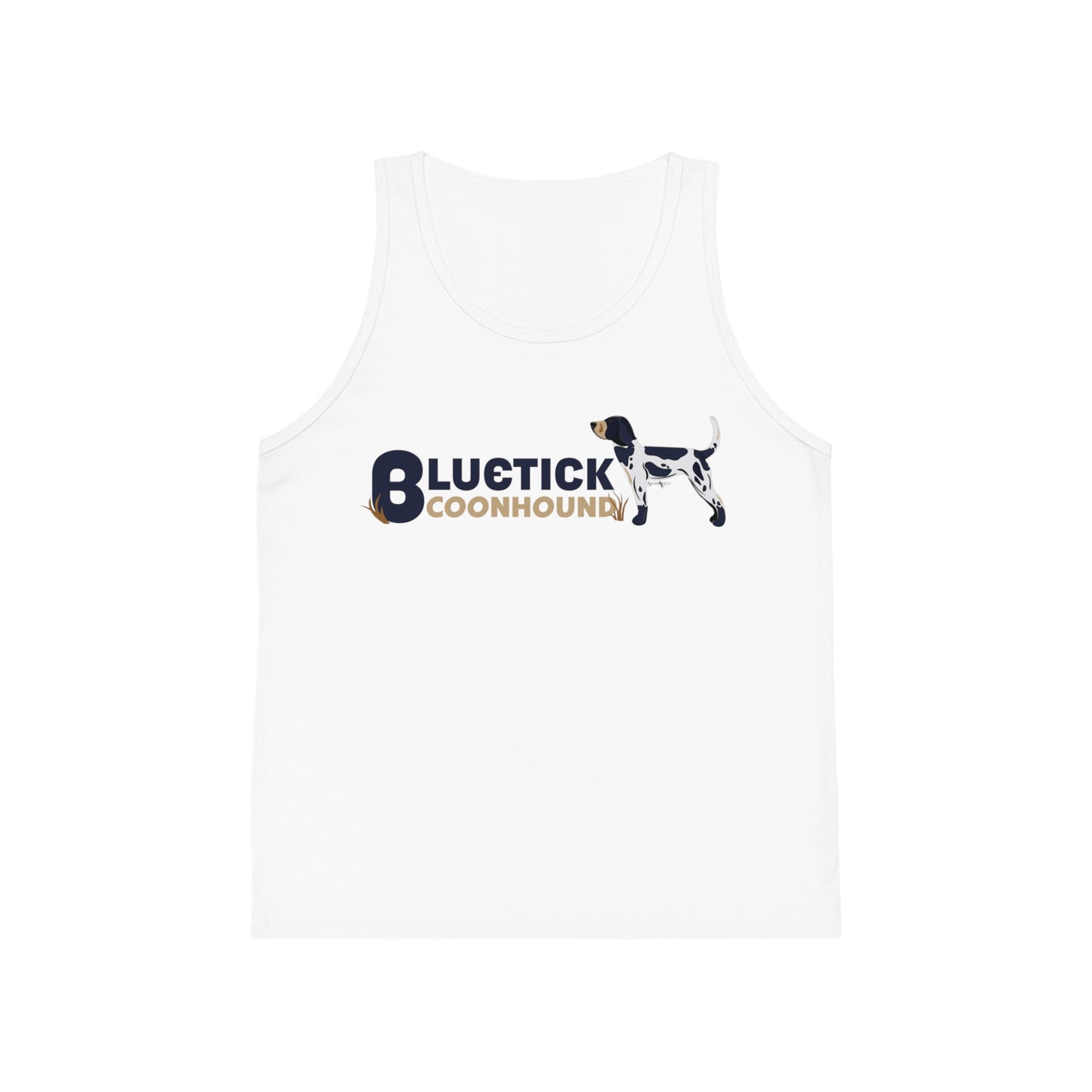 Bluetick coonhound tank top