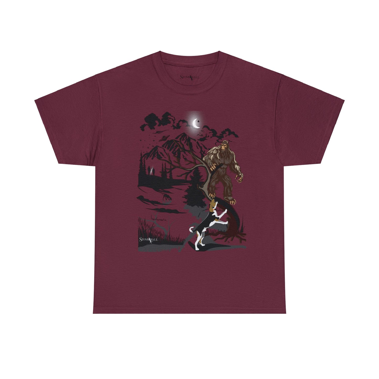 Treeing Bigfoot tee