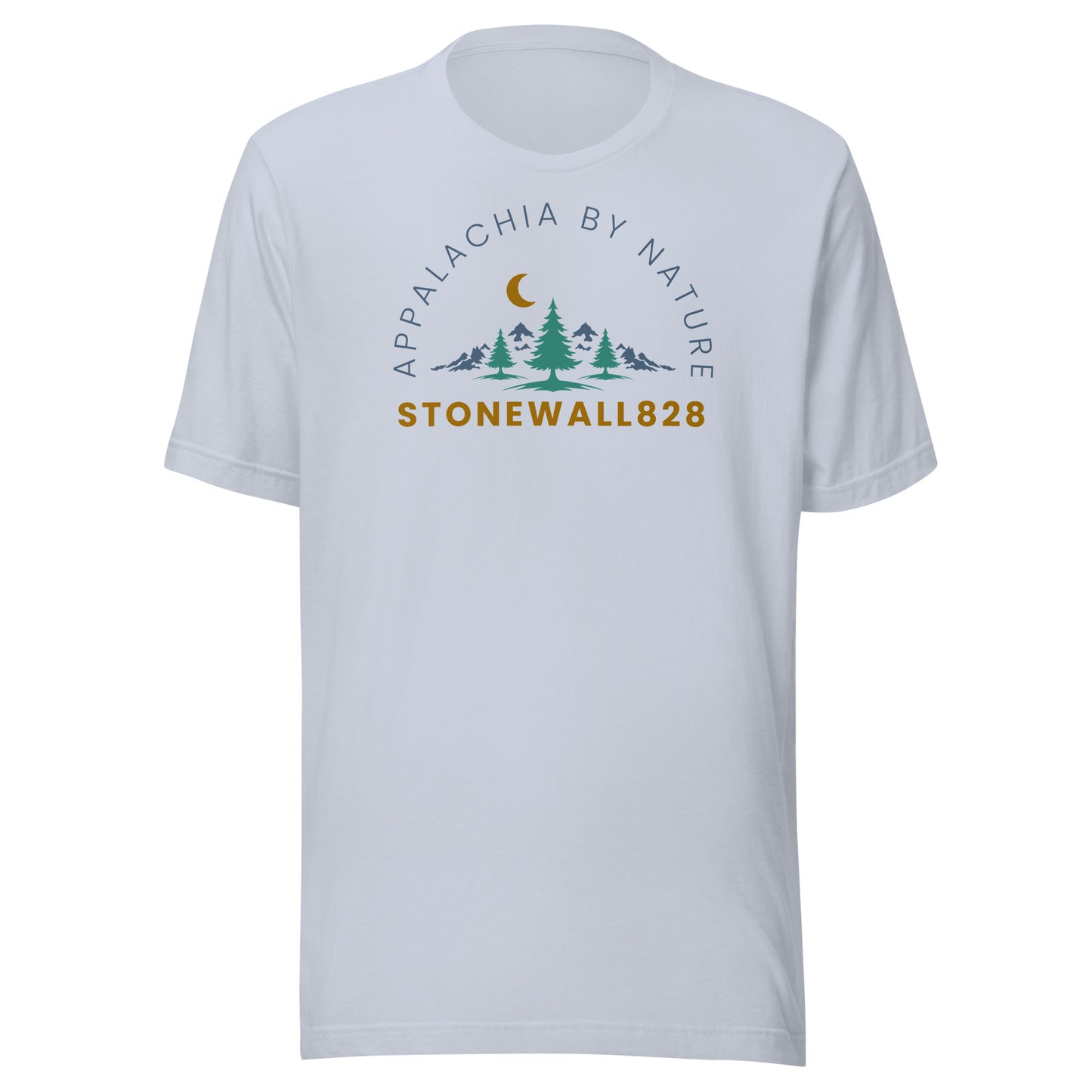 Appalachian forest mountain lifestyle t-shirt Blue Ridge nature shirt Stonewall828