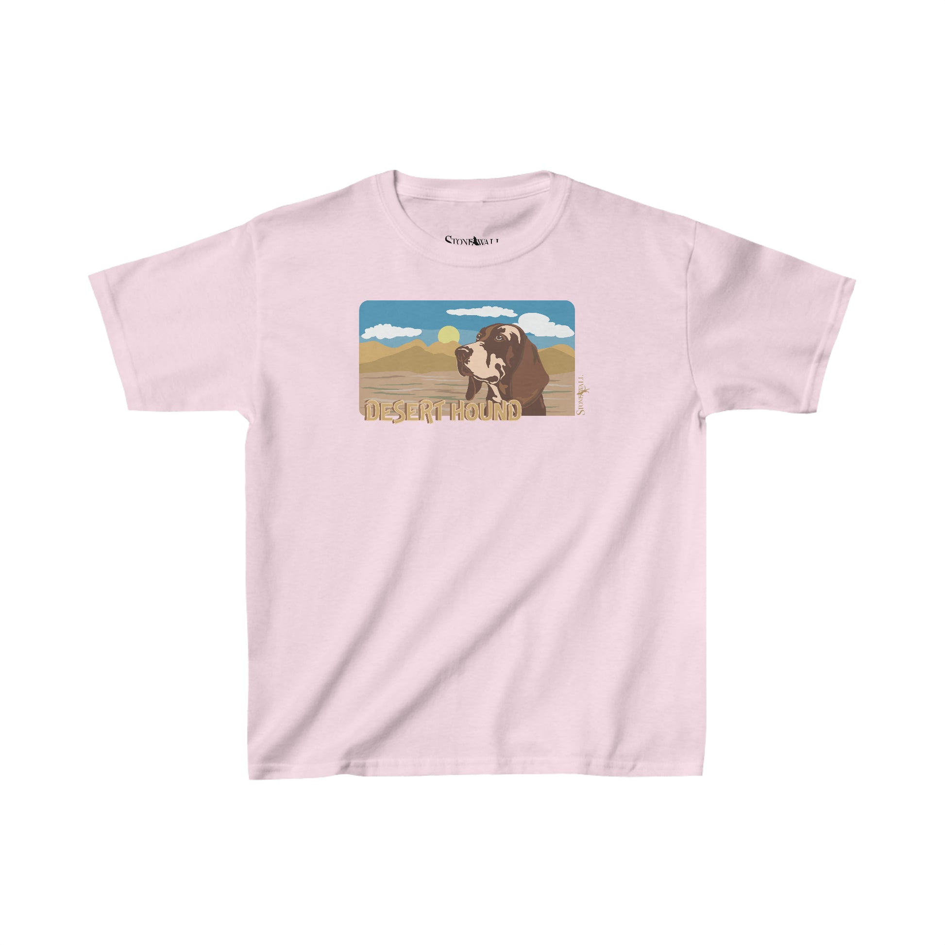Youth- Desert Hound- Pink Tee
