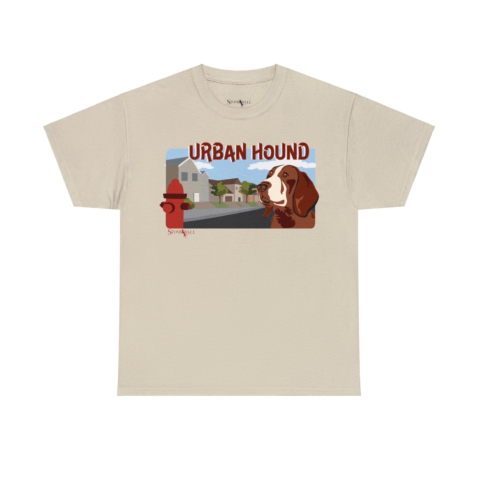 Urban Hound- Tan tee
