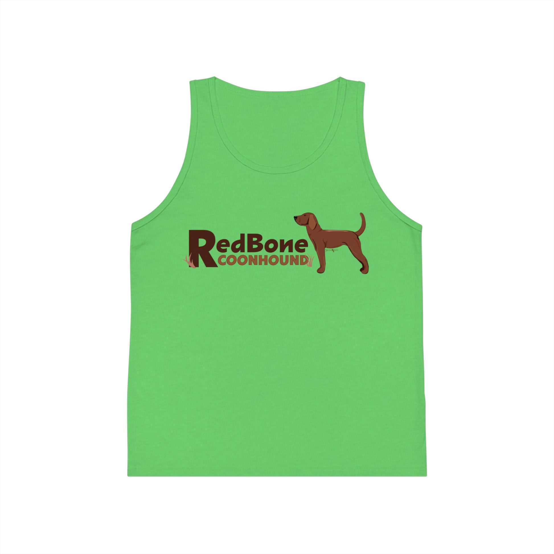 Redbone coonhound tank top