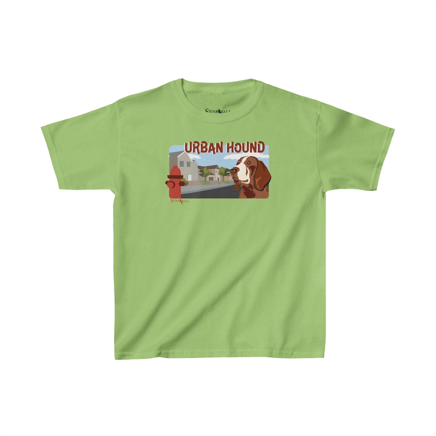 Youth- Urban Hound- Green Tee