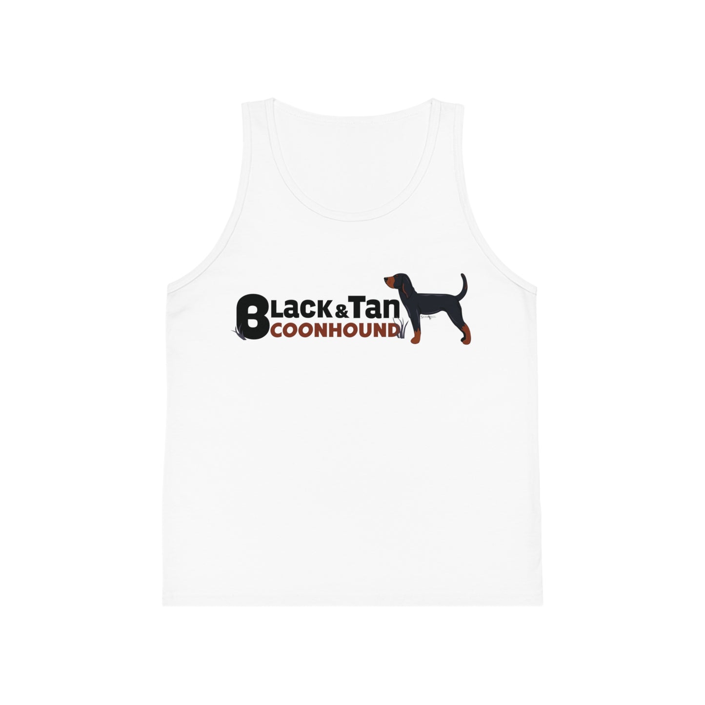 Black and Tan coonhound tank top