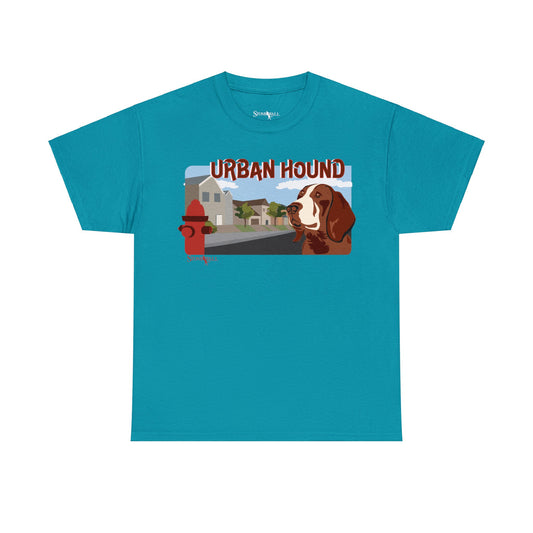 Urban Hound- Teal tee