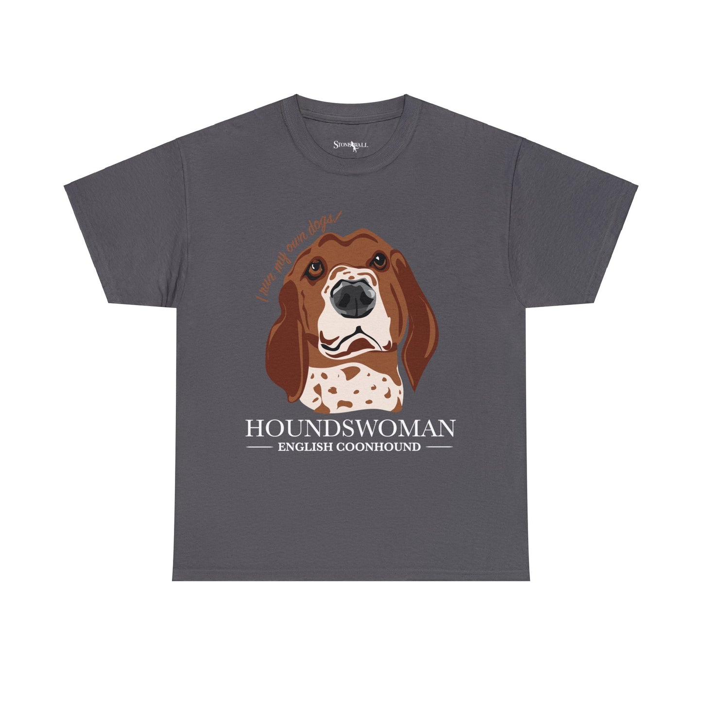 English Coonhound Houndswoman tee