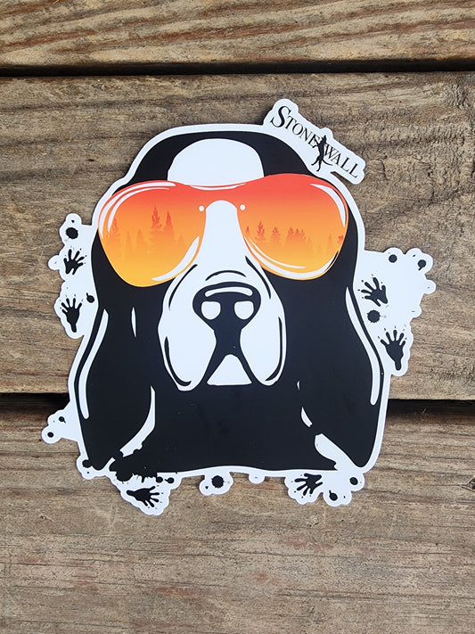 Funky Hound decal