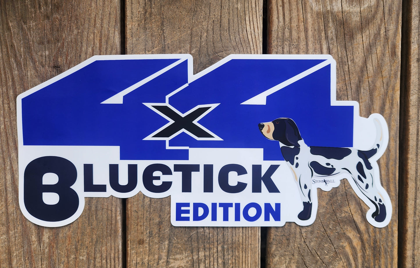 4x4 Bluetick Edition- Decal