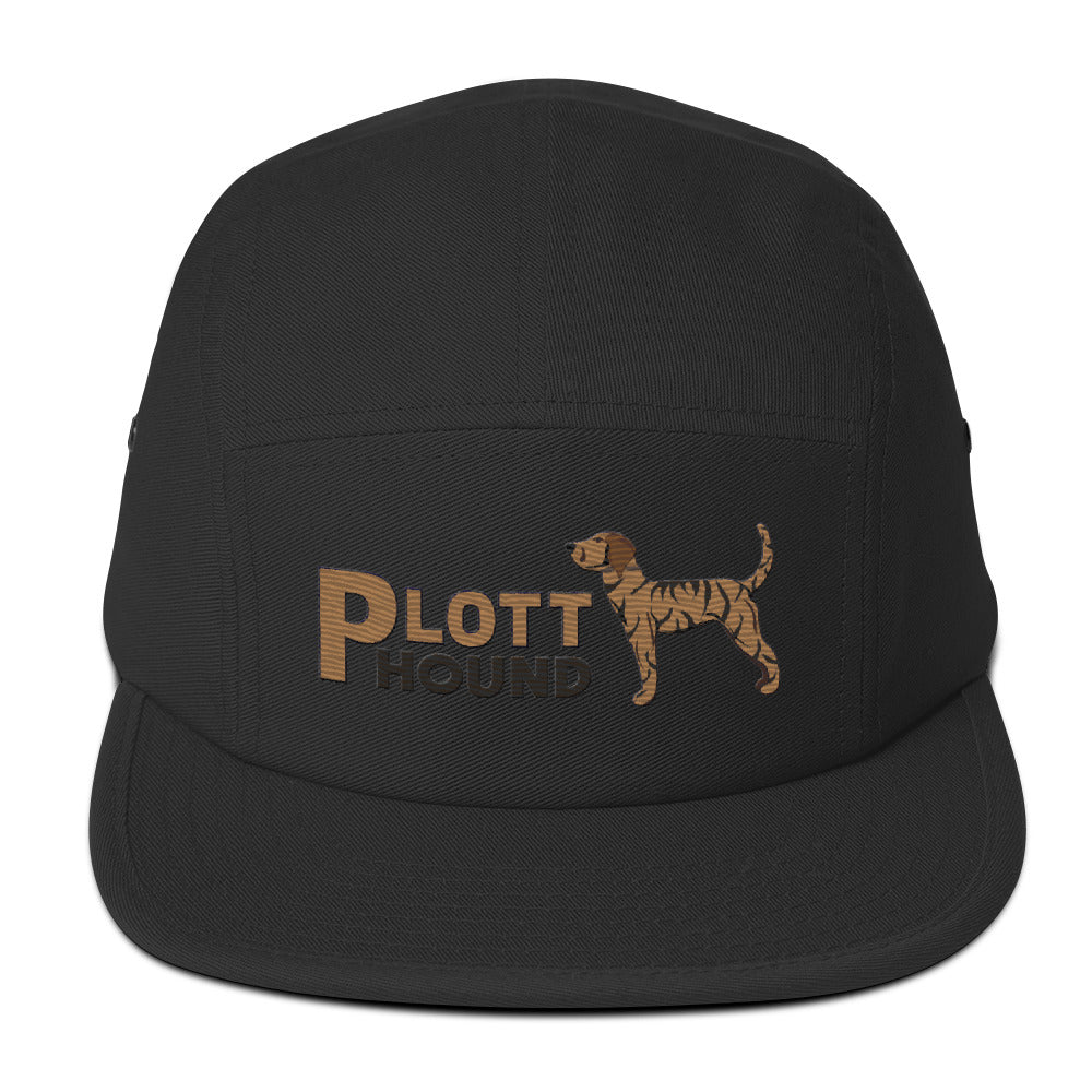 Light Brindle Plott Hound Cap- Embroidered Design