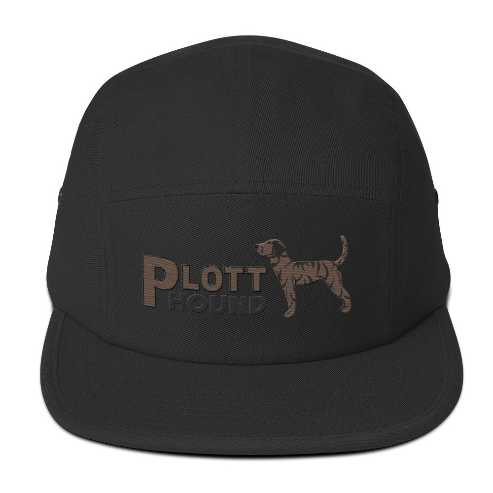 Dark Brindle Plott Hound Cap- Embroidered Design