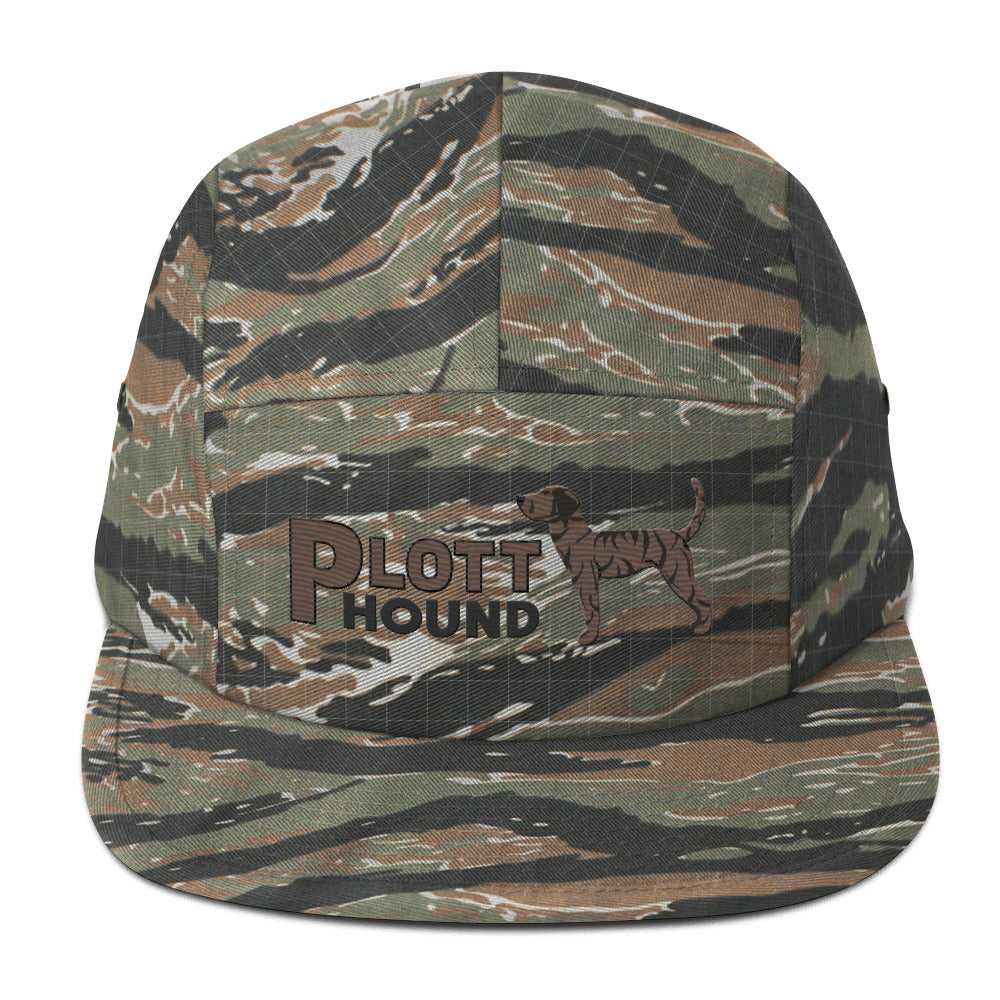 Dark Brindle Plott Hound Cap- Embroidered Design