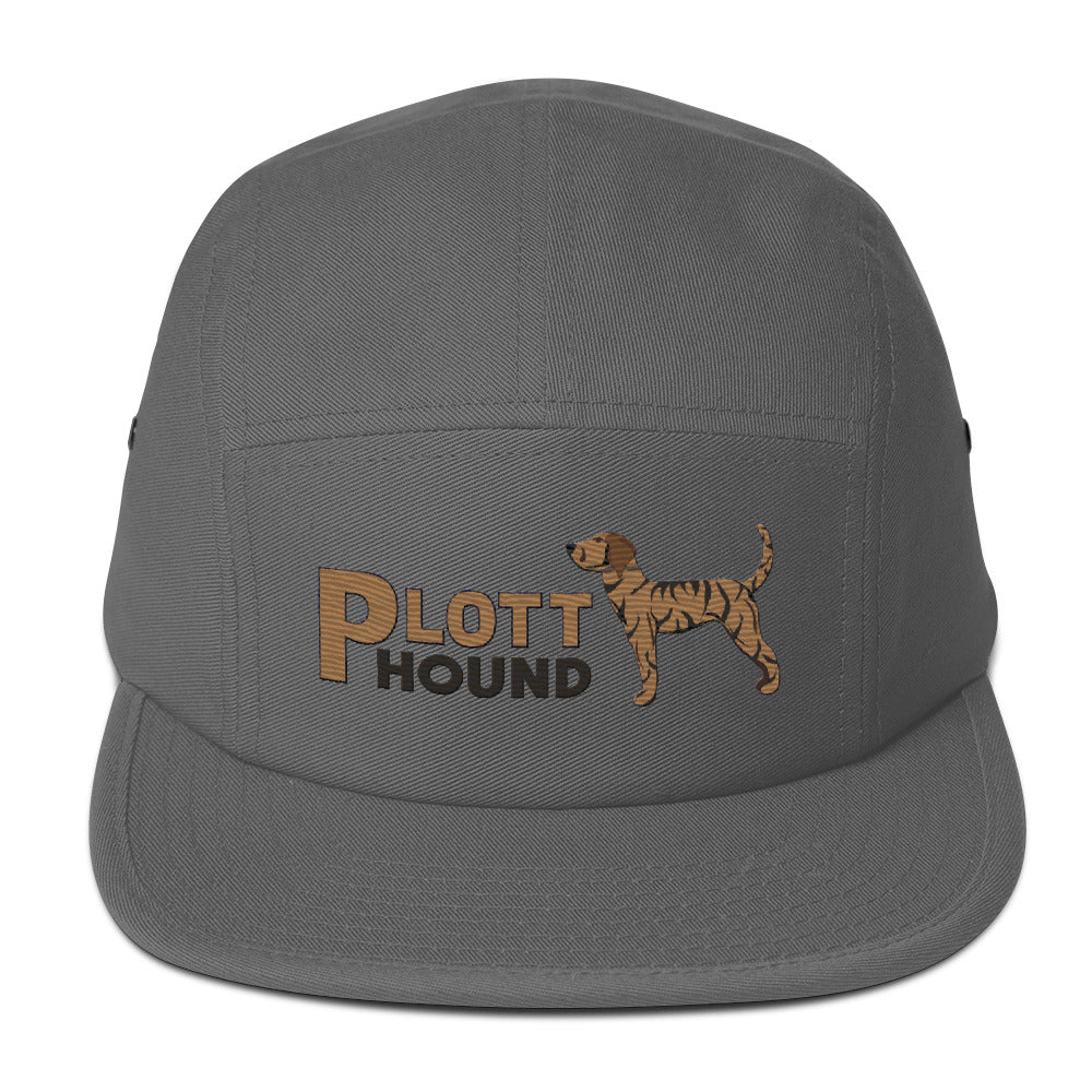 Light Brindle Plott Hound Cap- Embroidered Design