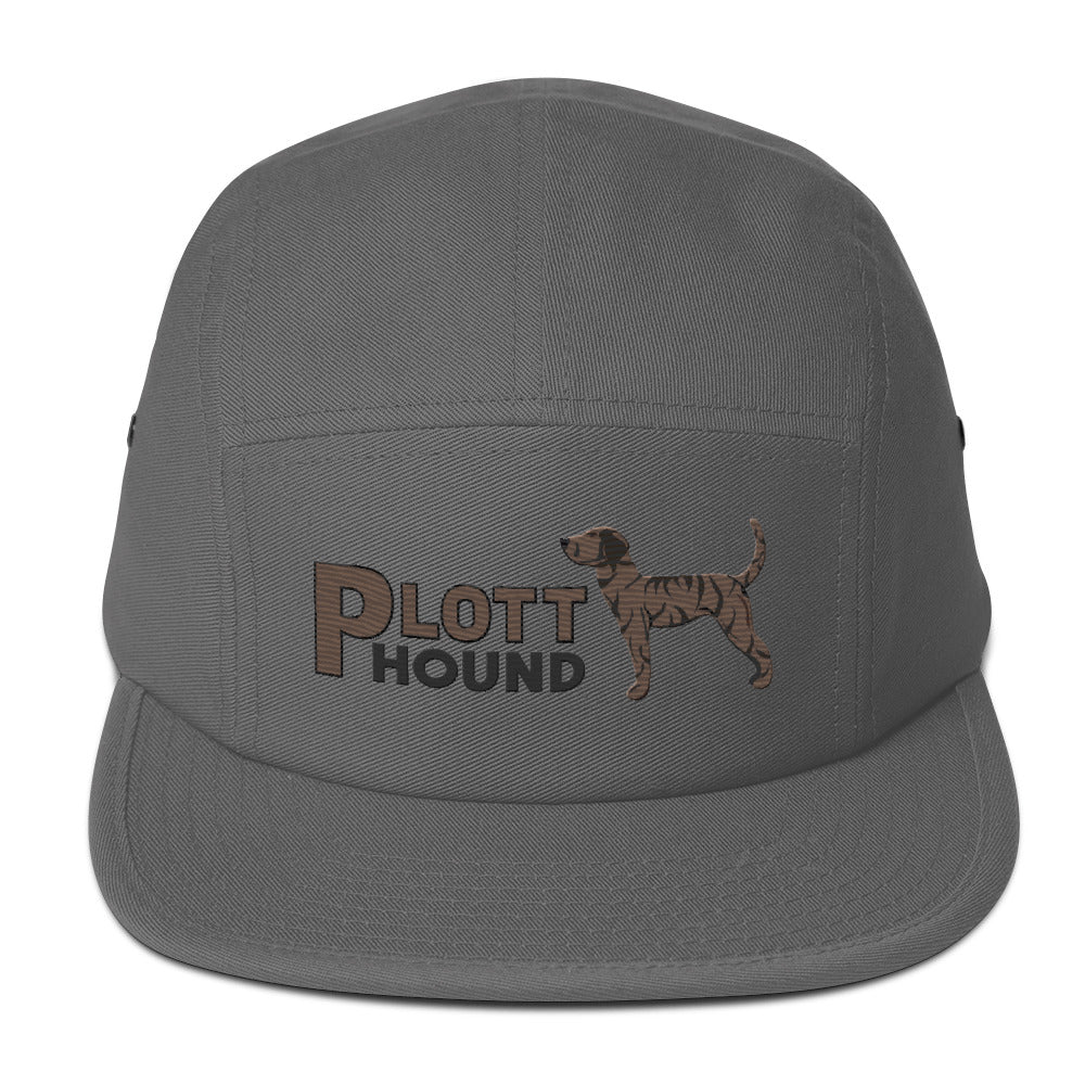 Dark Brindle Plott Hound Cap- Embroidered Design