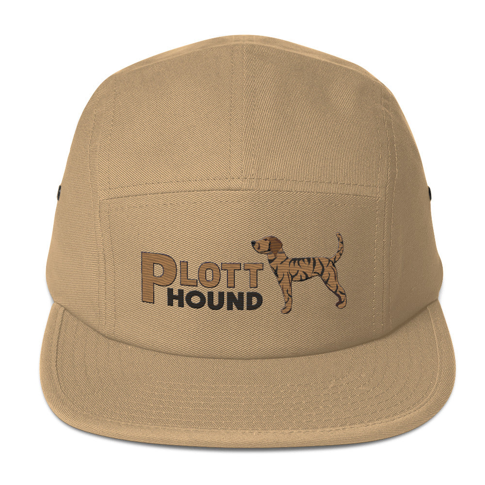 Light Brindle Plott Hound Cap- Embroidered Design