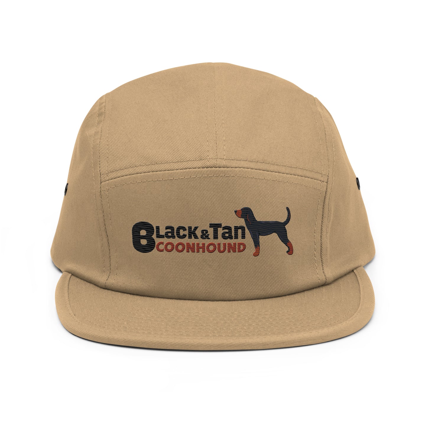 Black and Tan Coonhound Cap- Embroidered Design