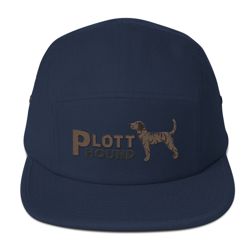 Dark Brindle Plott Hound Cap- Embroidered Design