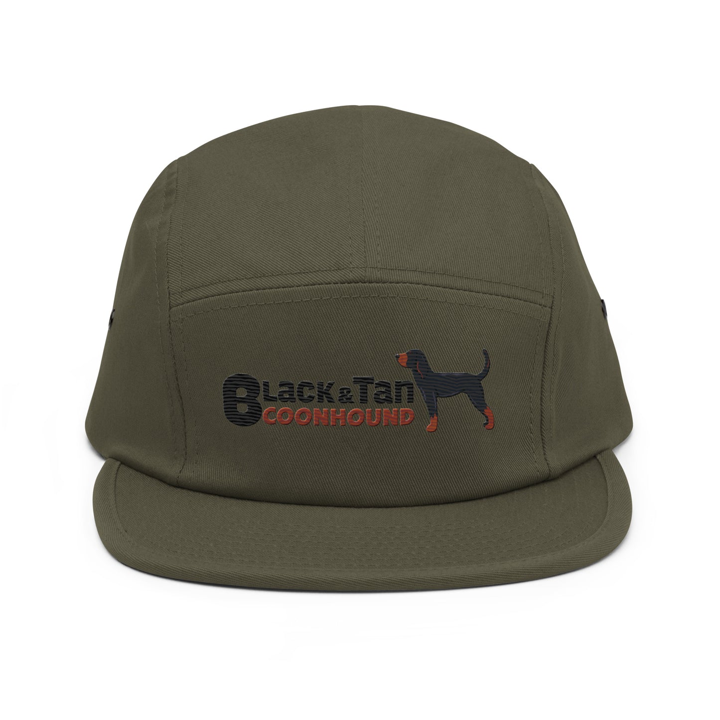 Black and Tan Coonhound Cap- Embroidered Design