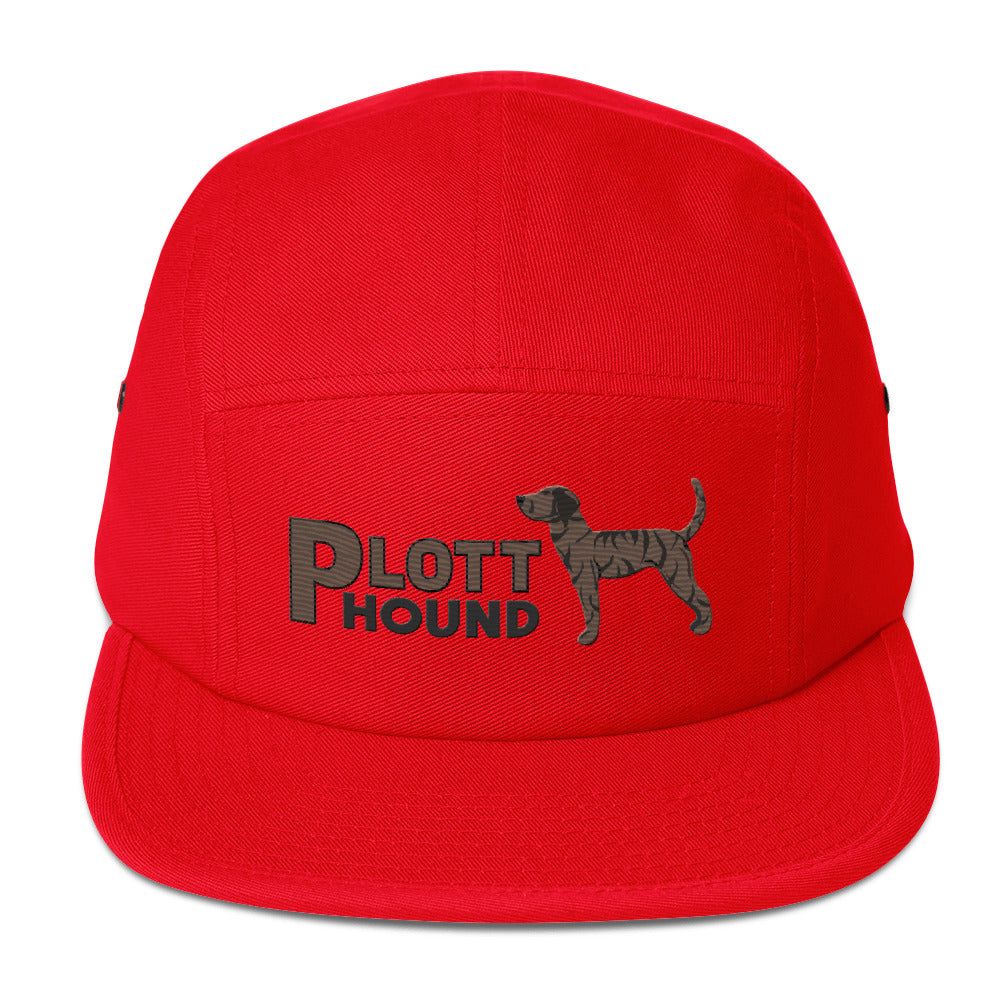 Dark Brindle Plott Hound Cap- Embroidered Design