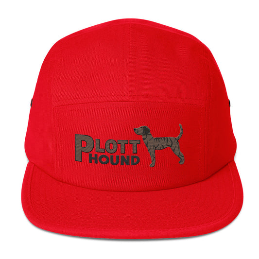 Dark Brindle Plott Hound Cap- Embroidered Design