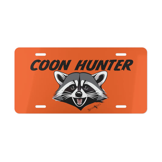 Coon Hunter- License Plate
