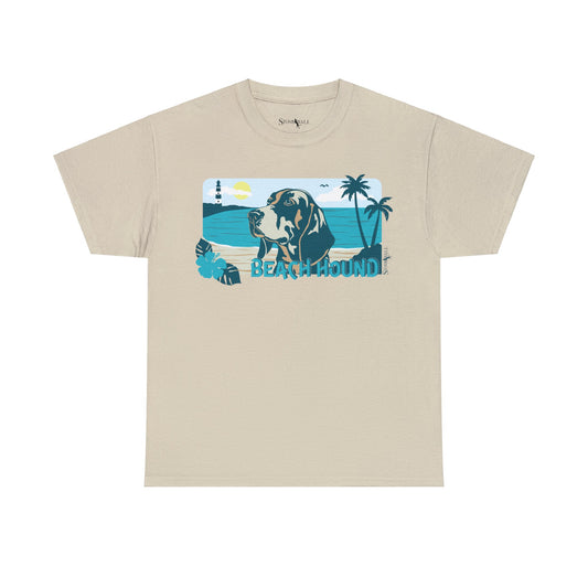 Beach Hound- Tan shirt