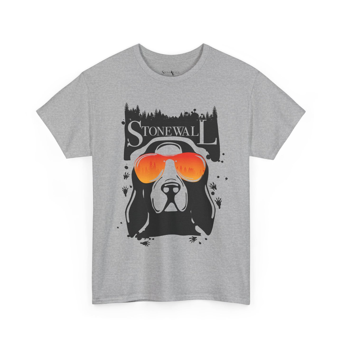 funky coonhound graphic t-shirt hound dog lover apparel Stonewall828