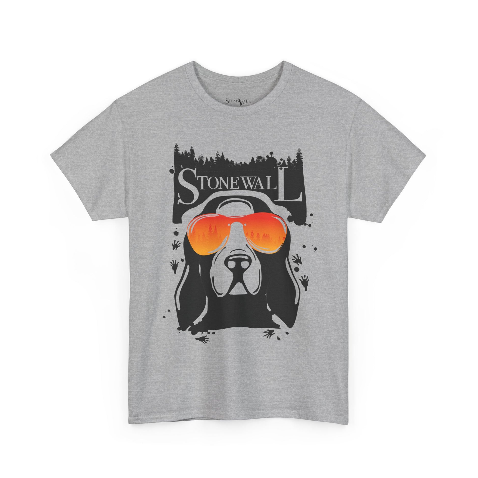 funky coonhound graphic t-shirt hound dog lover apparel Stonewall828