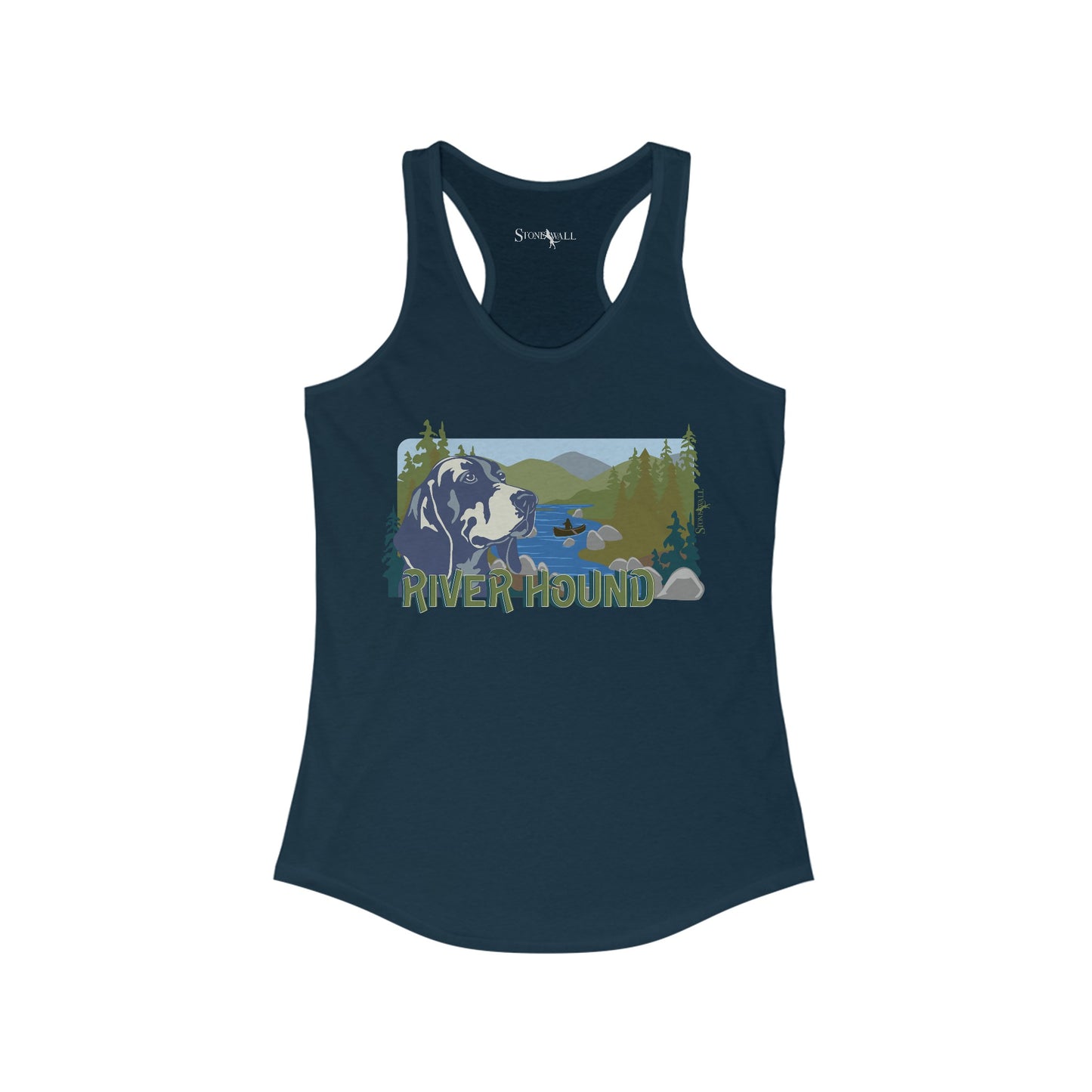 River coonhound tank