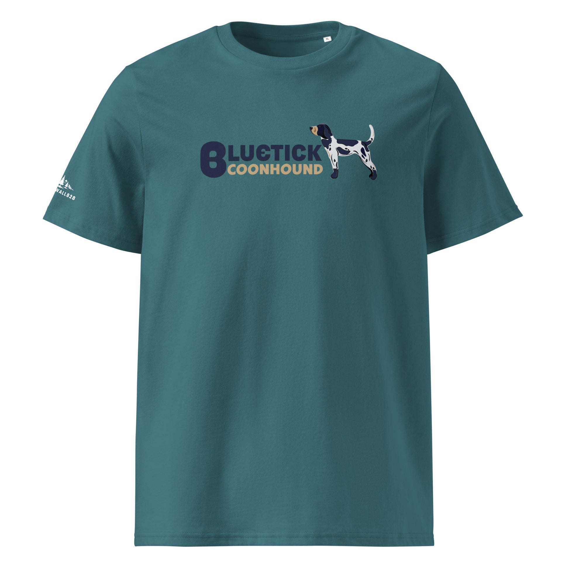 Product mockup, Clean, simple, and made for those who know — this heritage graphic tee is a quiet nod to one of the most iconic breeds in the Appalachian South. Whether you run blue ticks through the mountains, share your couch with one, or simply know that life is better with a hound around, this design was made for you.