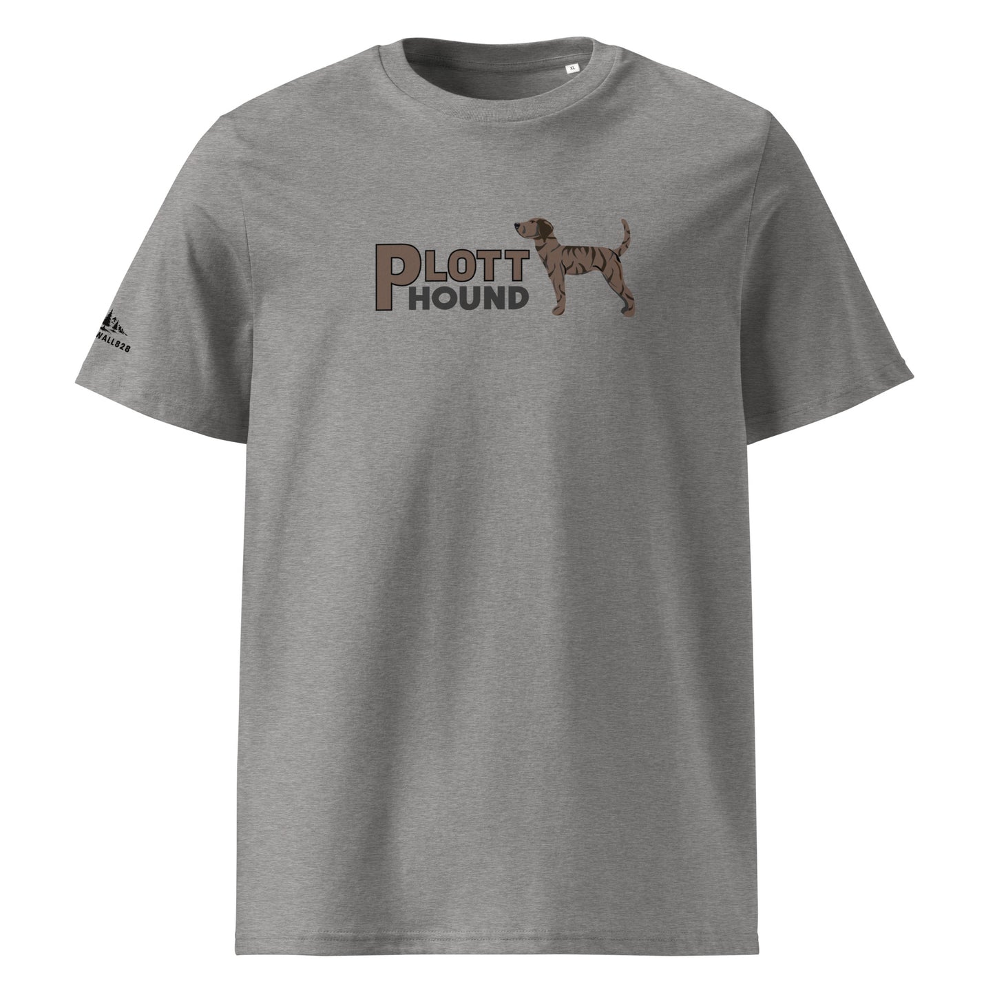 Product mockup, Clean, simple, and made for those who know — this heritage graphic tee is a proud nod to North Carolina's very own state dog, rendered in the deep, rich tones of a dark brindle coat.