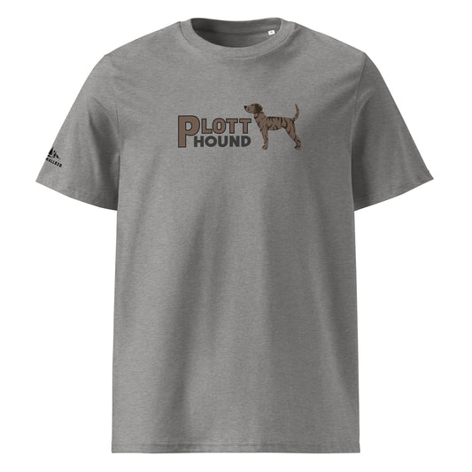 Product mockup, Clean, simple, and made for those who know — this heritage graphic tee is a proud nod to North Carolina's very own state dog, rendered in the deep, rich tones of a dark brindle coat.