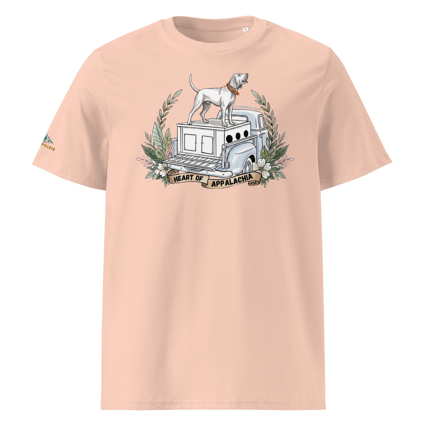 Heart of Appalachia Tee- Peach
