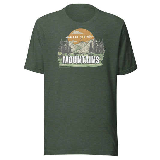Appalachian Mountains graphic t-shirt North Carolina outdoor apparel Stonewall828
