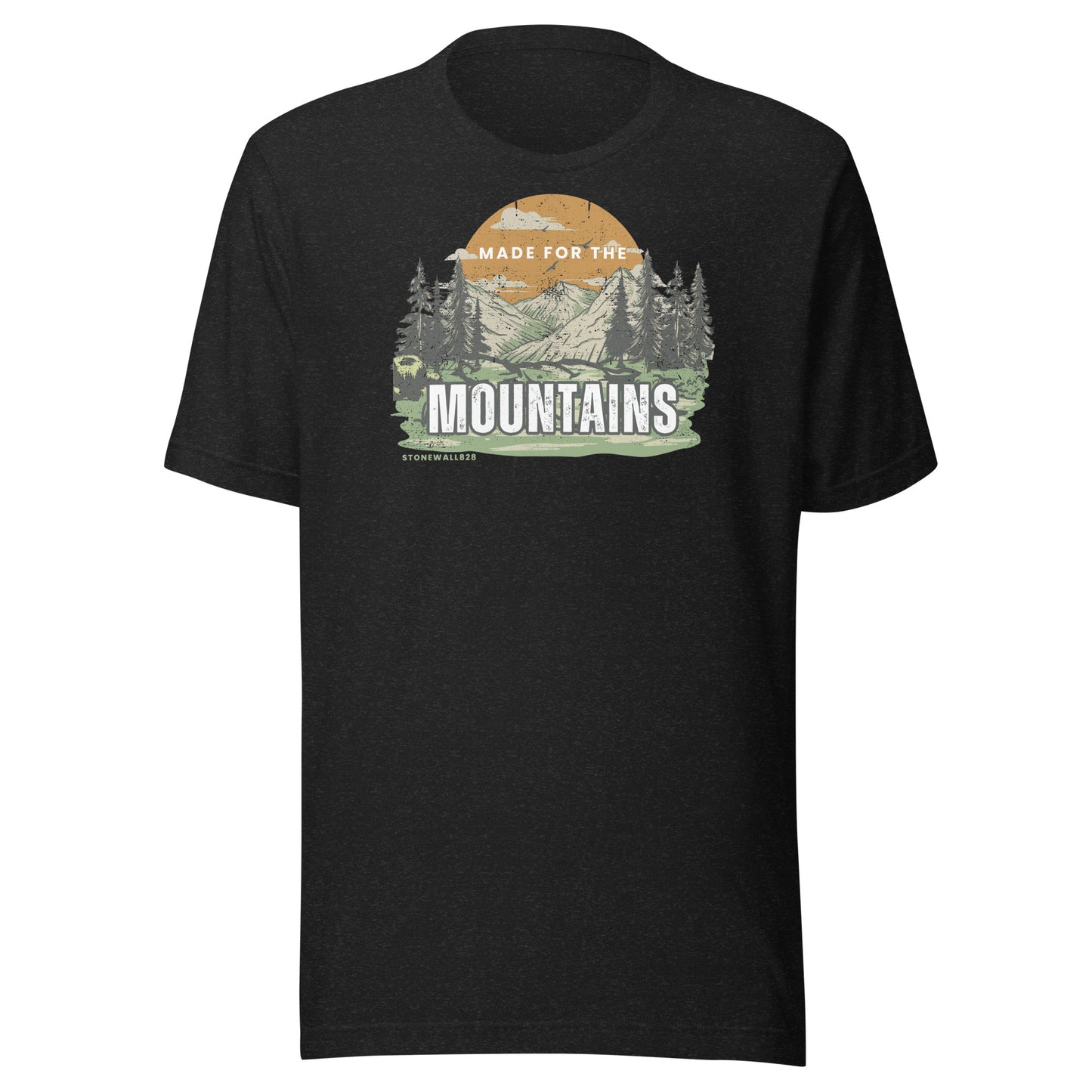 Appalachian Mountains graphic t-shirt North Carolina outdoor apparel Stonewall828
