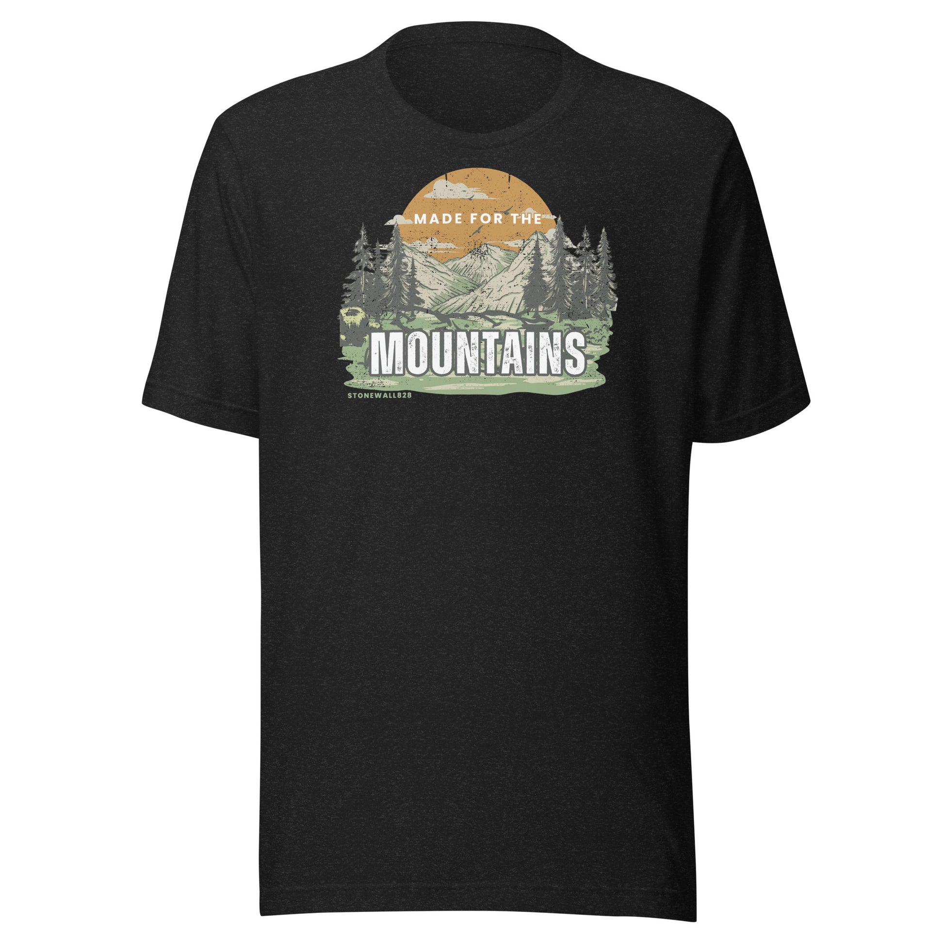 Appalachian Mountains graphic t-shirt North Carolina outdoor apparel Stonewall828