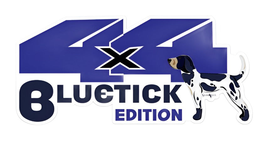 4x4 Bluetick Edition- Decal