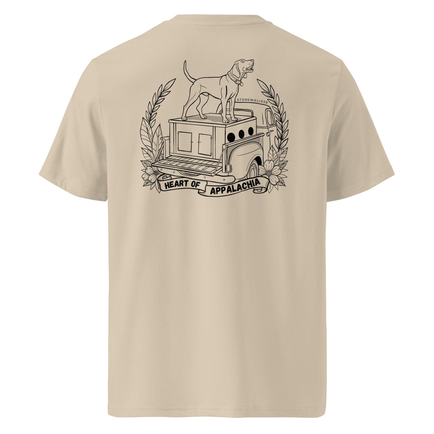 Heart of Appalachia Tee- Khaki