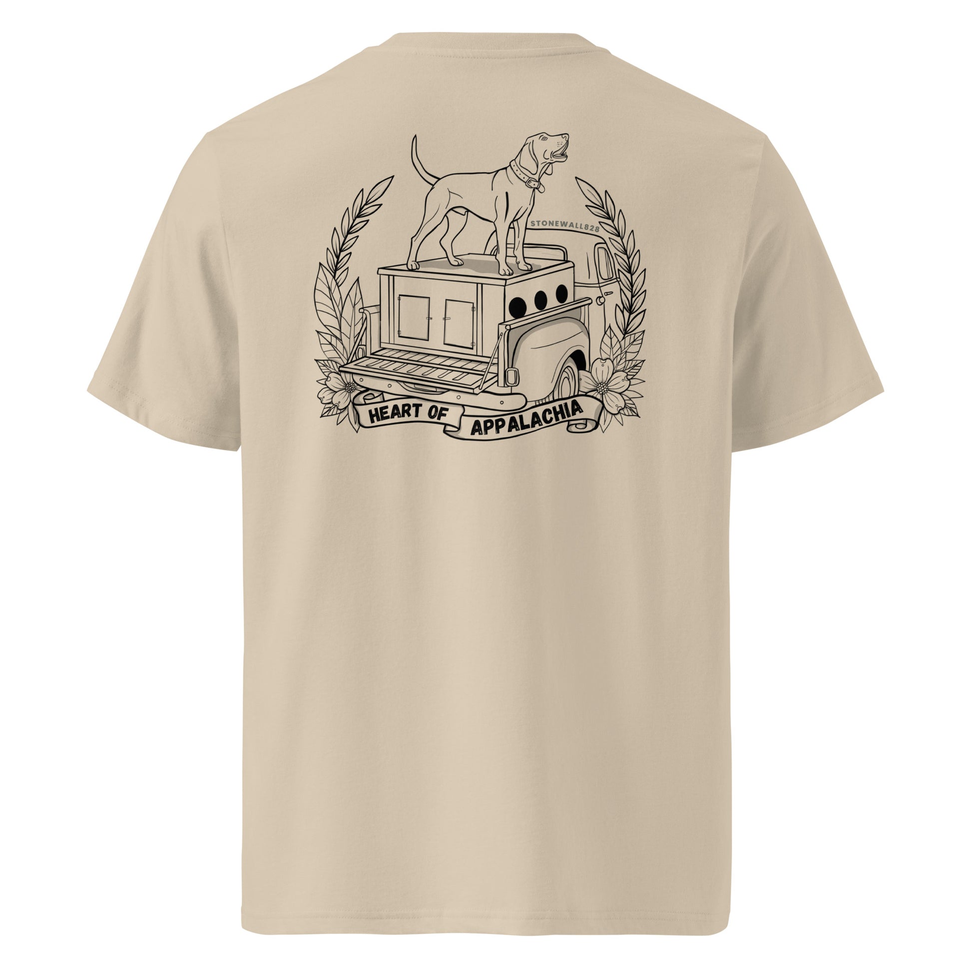 Heart of Appalachia Tee- Khaki