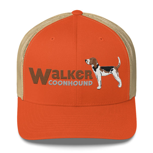 Treeing Walker Trucker Hat- Embroidered Design