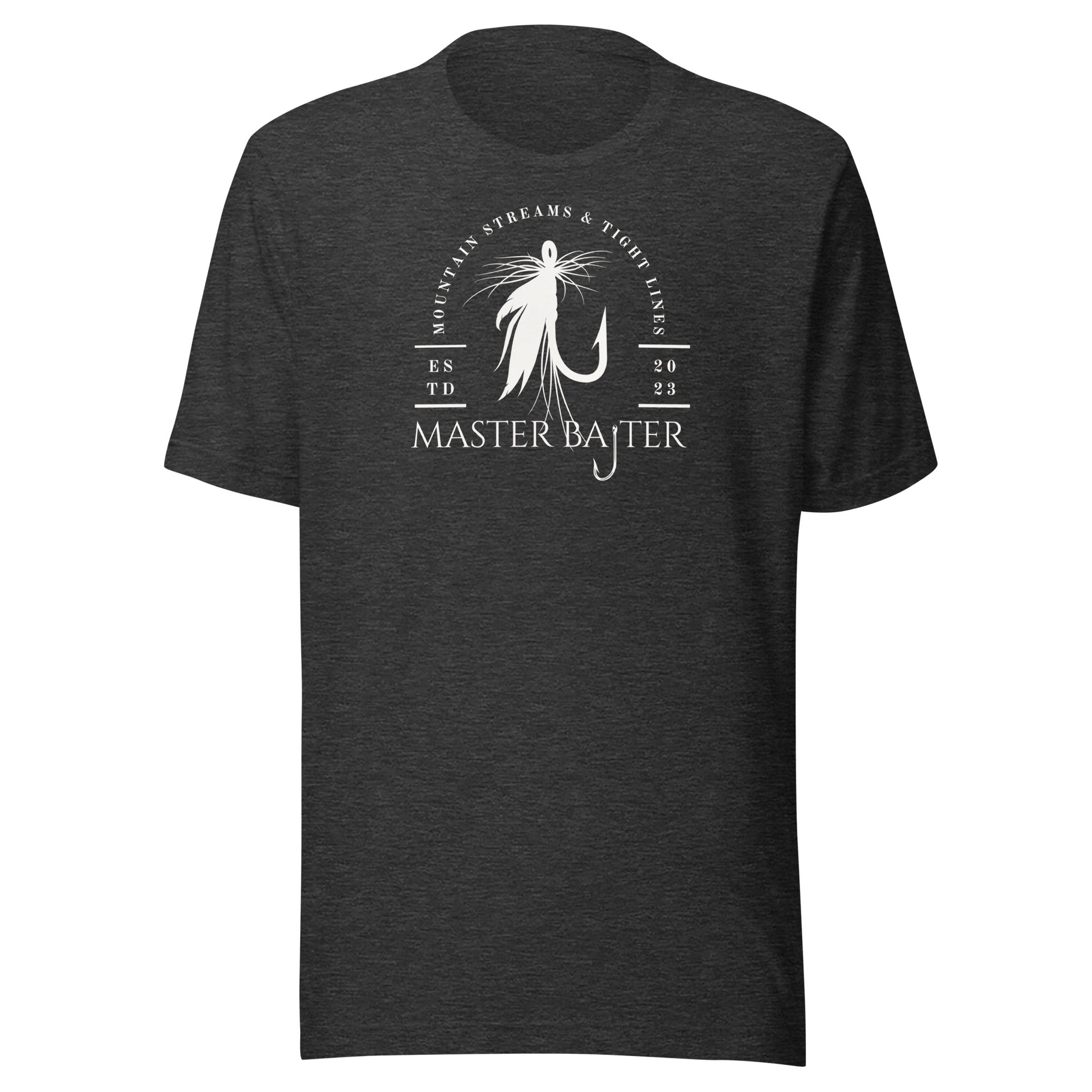 Master Baiter fly fishing graphic t-shirt western North Carolina Stonewall828 apparel
